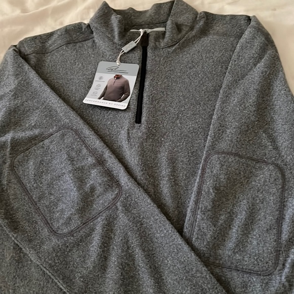 Greg Norman Performance 1/4 Zip Sweater - Picture 1 of 5